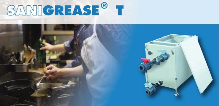 SaniGREASE Жироловка из нержавеющей стали 24-82 литра